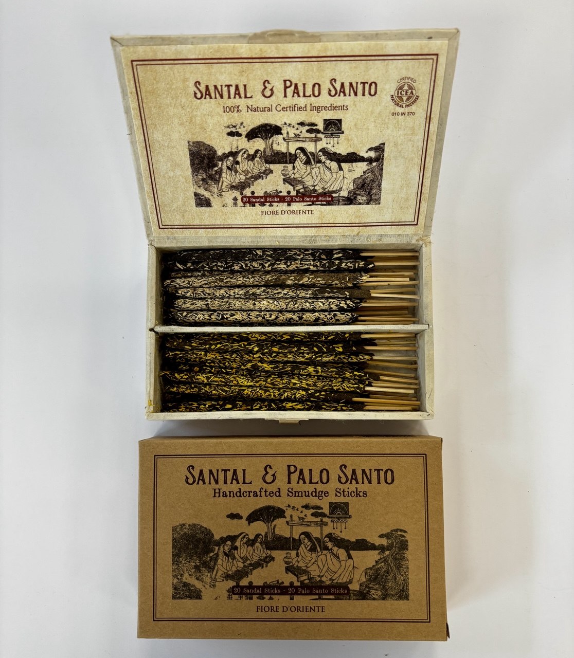 100% természetes, prémium minőségű, masala füstölőpálcika ICEA minősítéssel - belső béke, középpont, áldás